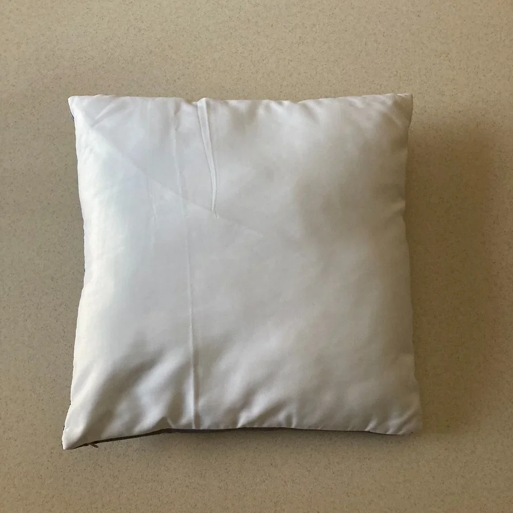 Home Accent Pillow Gray White